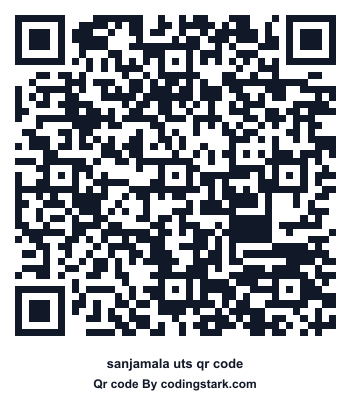 Sanjamala UTS QR Code