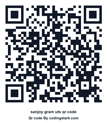 Sanjoy Gram UTS QR Code