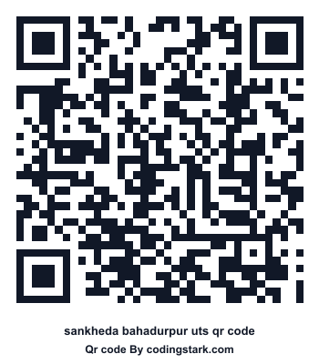 Sankheda Bahadurpur UTS QR Code