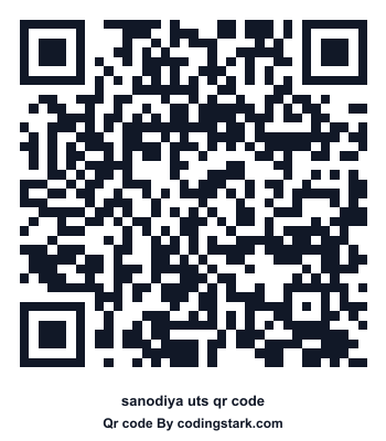 Sanodiya UTS QR Code