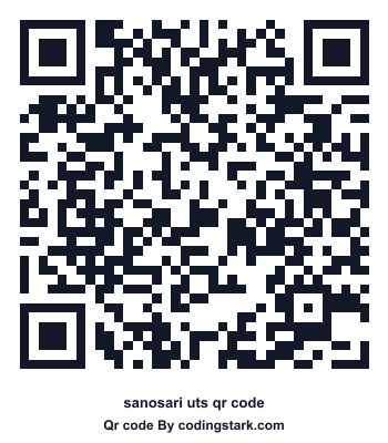 Sanosari UTS QR Code