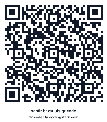 Santir Bazar UTS QR Code