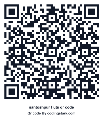 Santoshpur F UTS QR Code