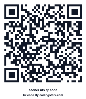 Saoner UTS QR Code