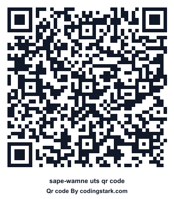 Sape-wamne UTS QR Code