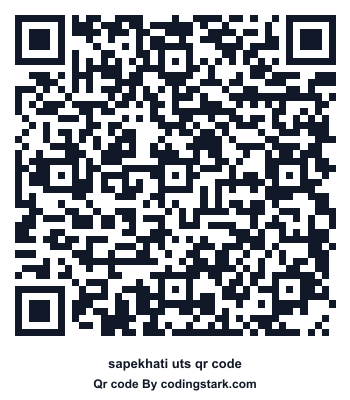 Sapekhati UTS QR Code