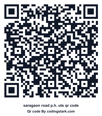 Saragaon Road P.h. UTS QR Code