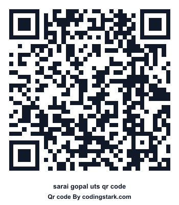 Sarai Gopal UTS QR Code