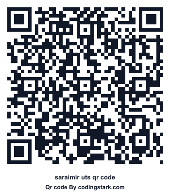 Saraimir UTS QR Code