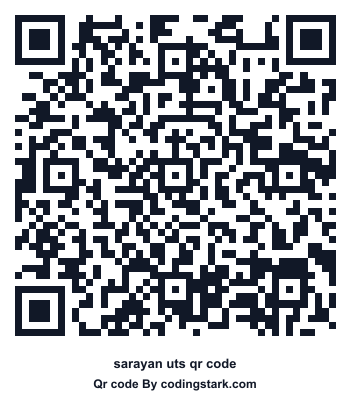 Sarayan UTS QR Code