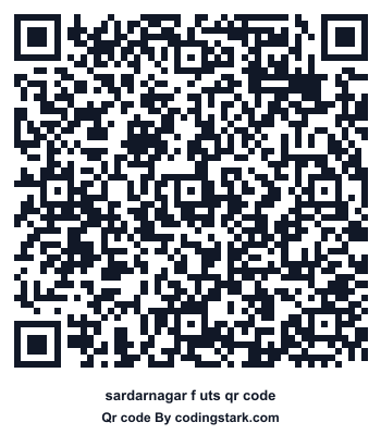 Sardarnagar F UTS QR Code