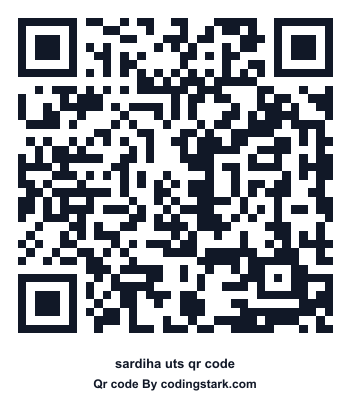 Sardiha UTS QR Code