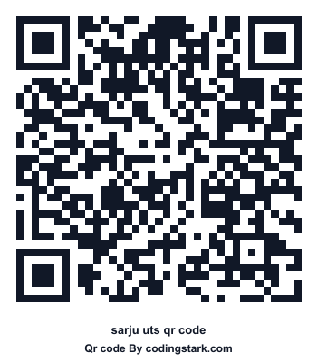 Sarju UTS QR Code