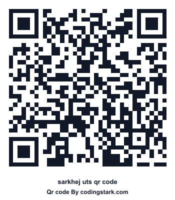 Sarkhej UTS QR Code