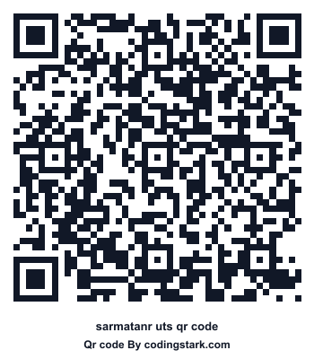 Sarmatanr UTS QR Code