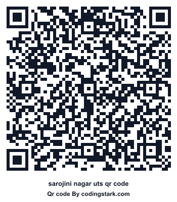 Sarojini Nagar UTS QR Code