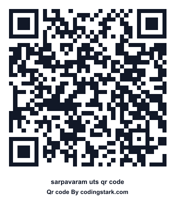 Sarpavaram UTS QR Code