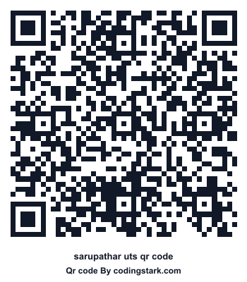 Sarupathar UTS QR Code