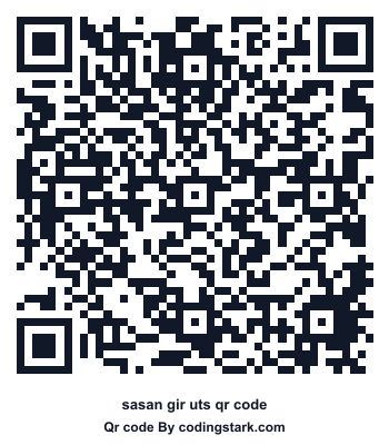 Sasan Gir UTS QR Code