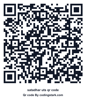 Satadhar UTS QR Code