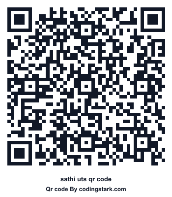 Sathi UTS QR Code