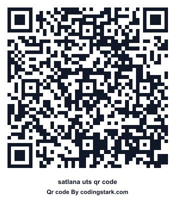 Satlana UTS QR Code