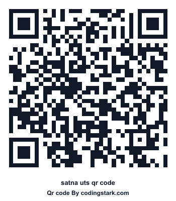 Satna UTS QR Code