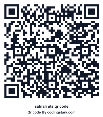 Satnali UTS QR Code