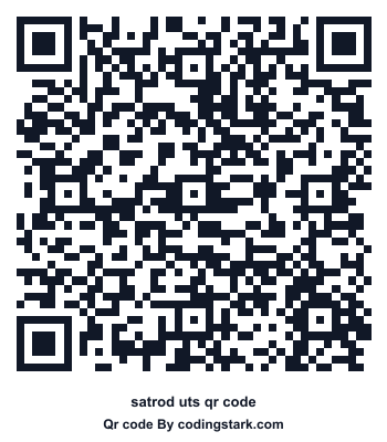 Satrod UTS QR Code