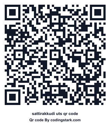Sattirakkudi UTS QR Code