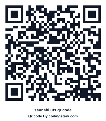 Saunshi UTS QR Code