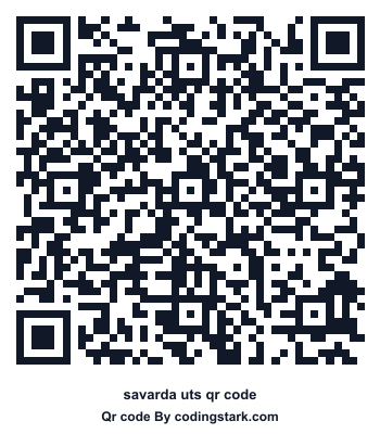 Savarda UTS QR Code