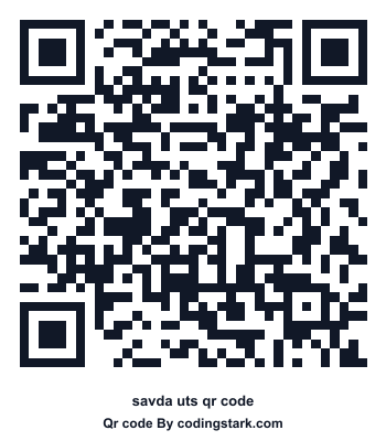 Savda UTS QR Code