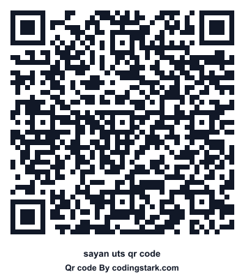 Sayan UTS QR Code