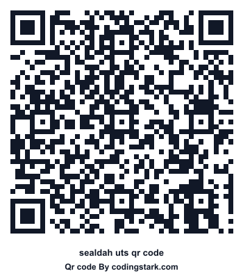 Sealdah UTS QR Code