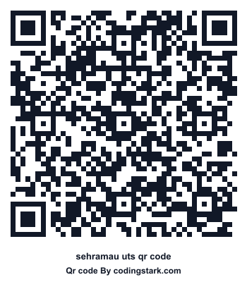 Sehramau UTS QR Code