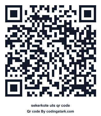 Sekerkote UTS QR Code