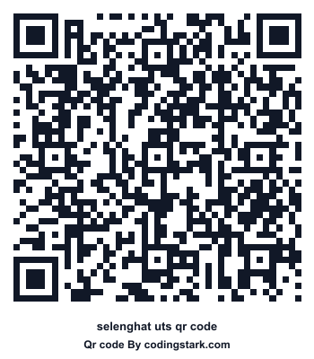 Selenghat UTS QR Code