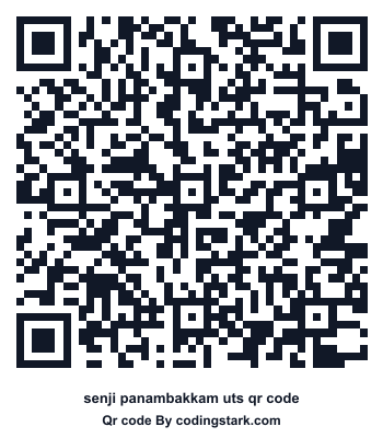 Senji Panambakkam UTS QR Code