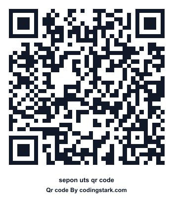 Sepon UTS QR Code