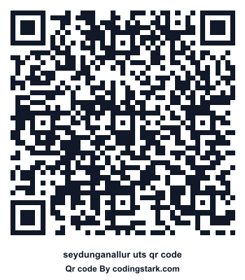 Seydunganallur UTS QR Code