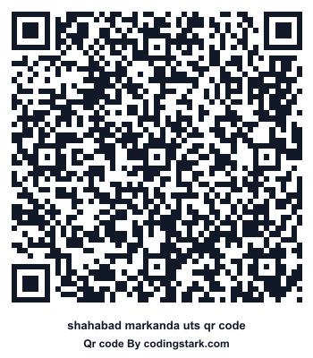 Shahabad Markanda UTS QR Code