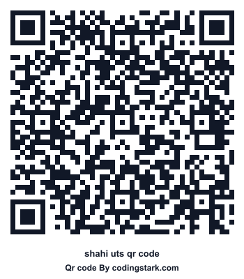 Shahi UTS QR Code