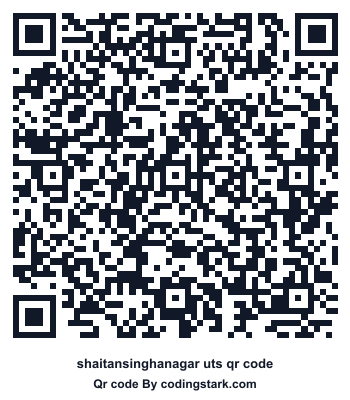 Shaitansinghanagar UTS QR Code