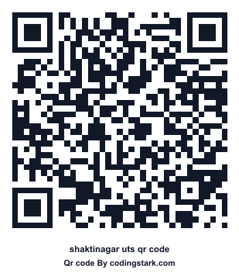 Shaktinagar UTS QR Code