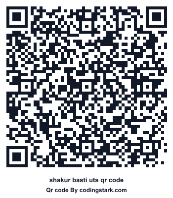 Shakur Basti UTS QR Code