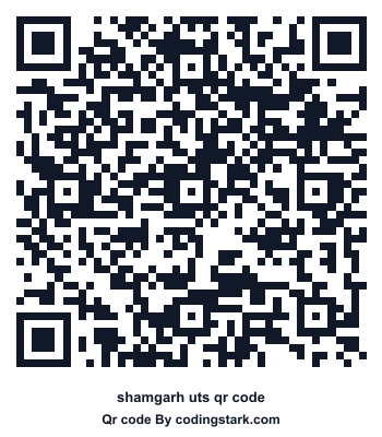 Shamgarh UTS QR Code