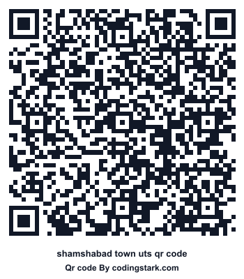Shamshabad Town UTS QR Code