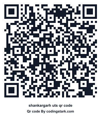 Shankargarh UTS QR Code
