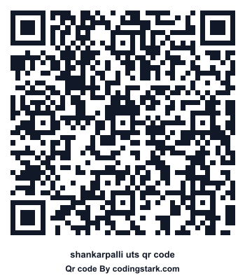 Shankarpalli UTS QR Code